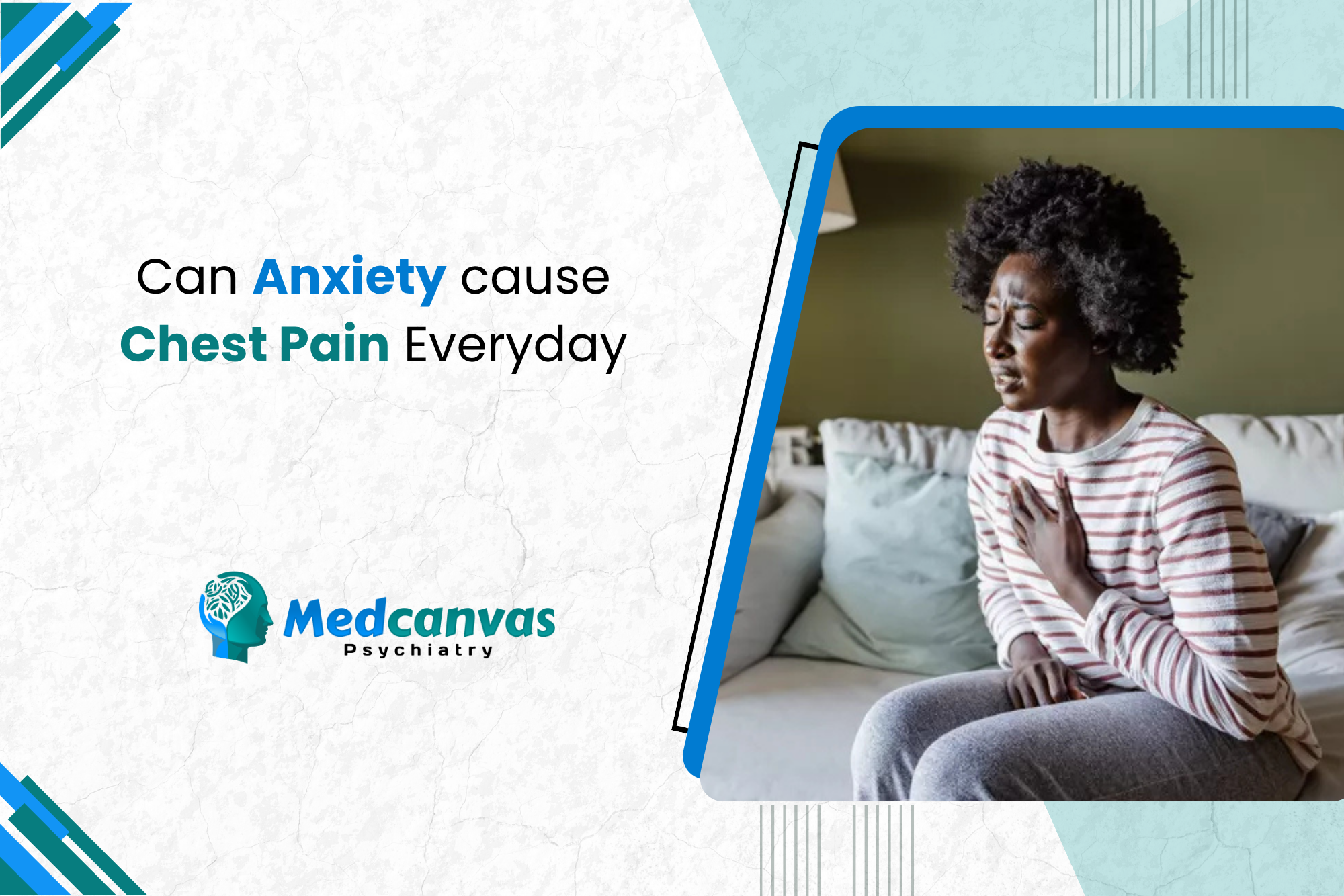 Can anxiety cause chest pain everyday